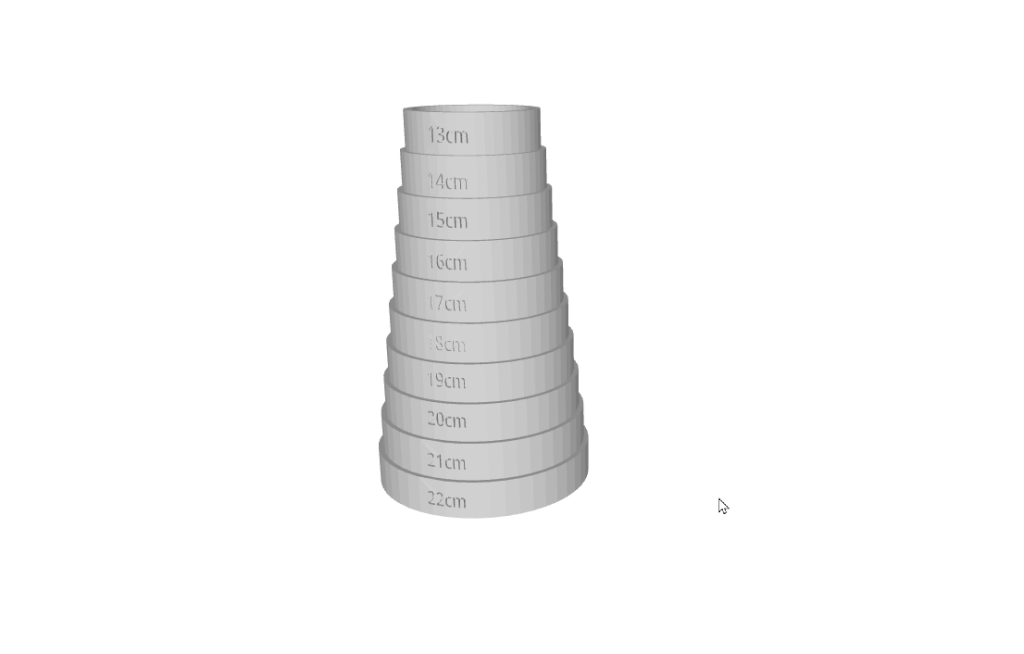 3D baskili bileklik boy olcer